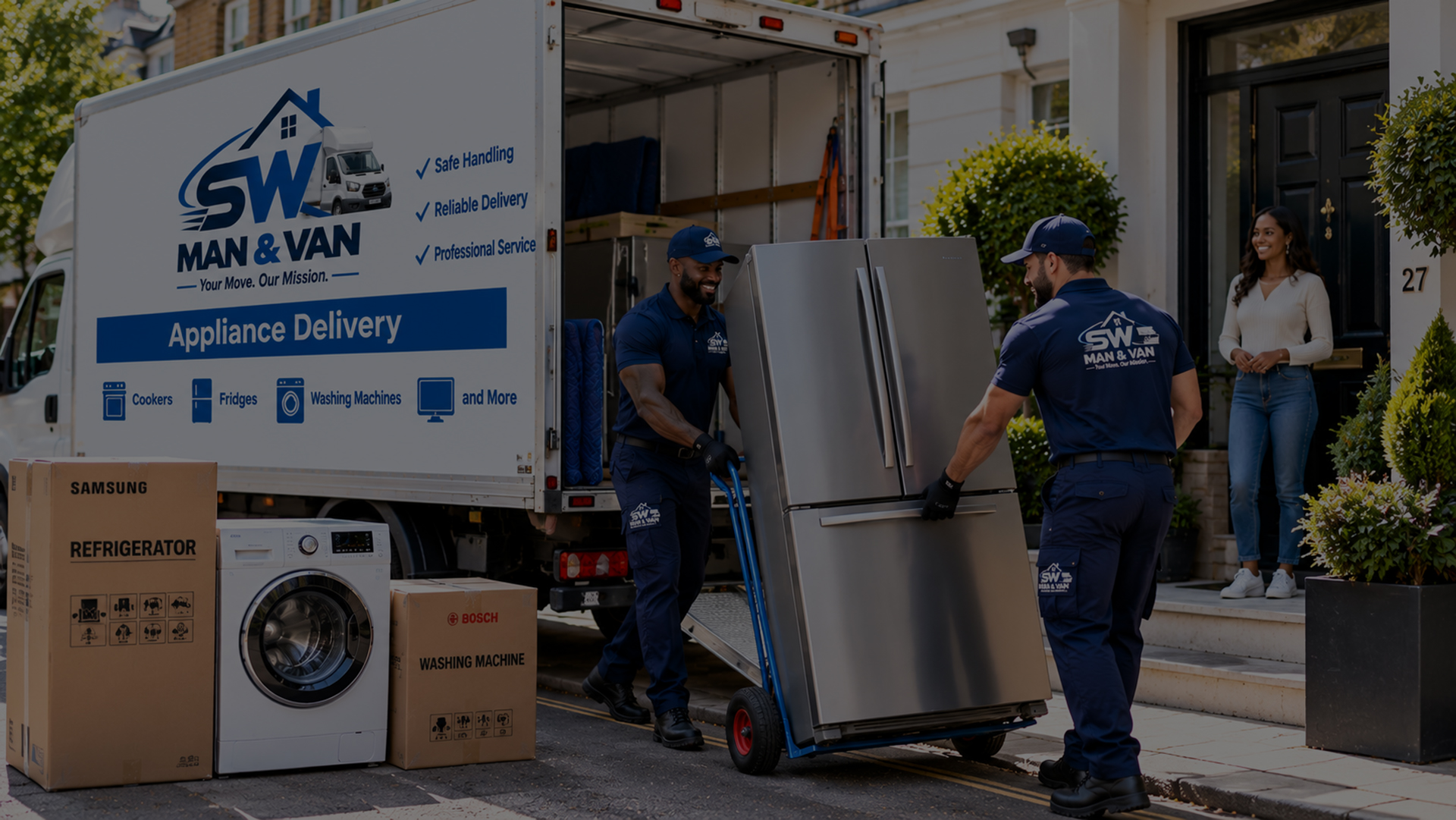 Appliance Delivery in Kensington & Chelsea